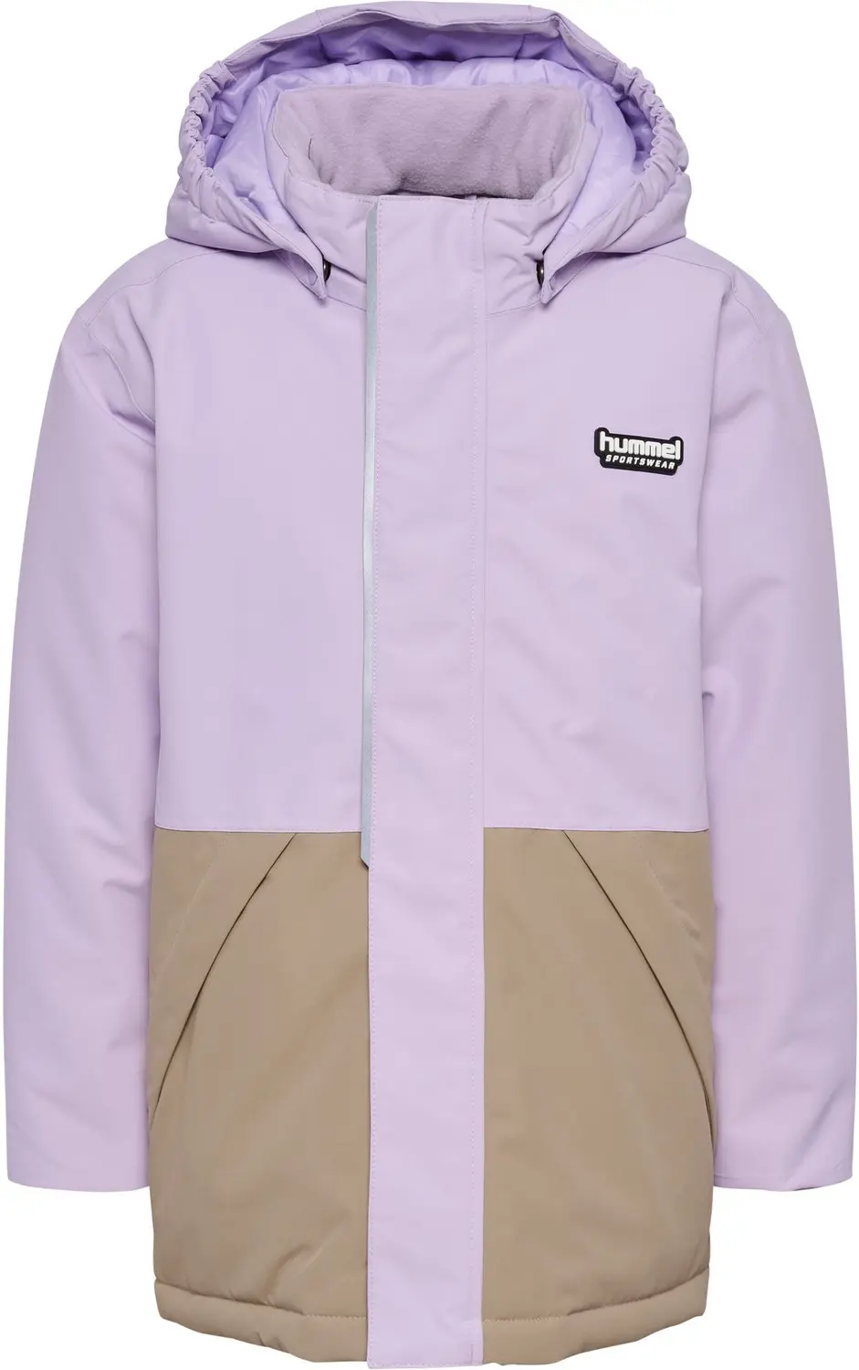 Hummel Snow Jacket WP 10K 128cm - Zilver/Zwart - afbeelding 6 van 6
