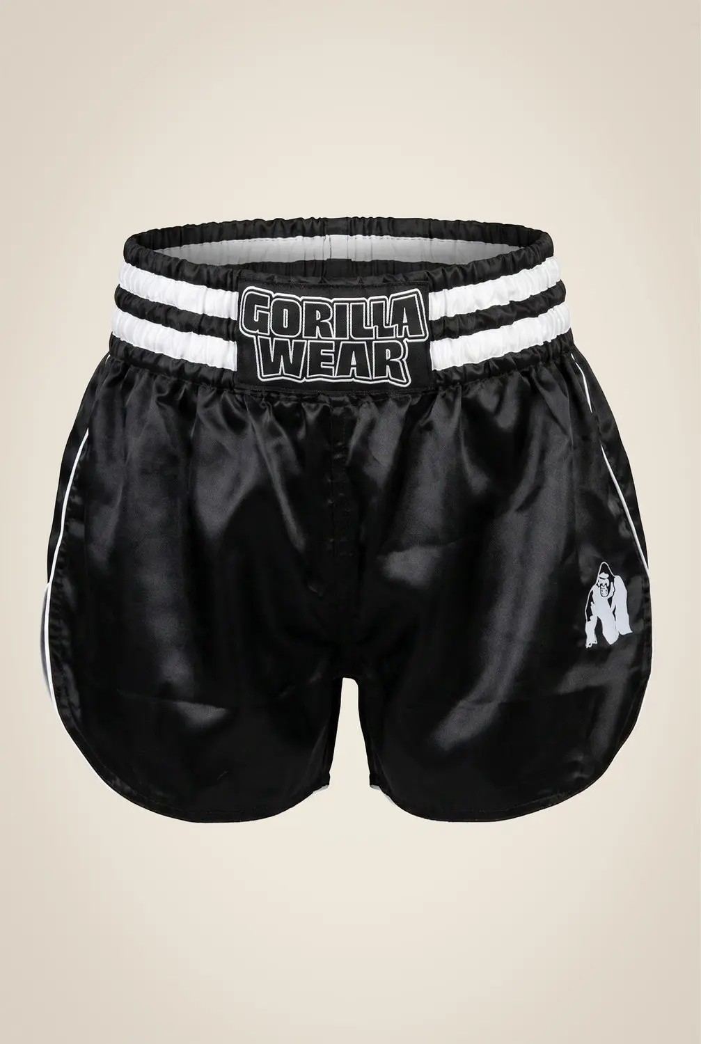 Gorilla Wear Tacoma Fighting Shorts XL - Zwart/Wit - afbeelding 5 van 6