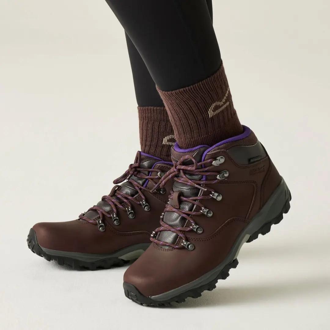 Regatta Bainsford Wandelschoenen Dames - Bruin - afbeelding 5 van 6