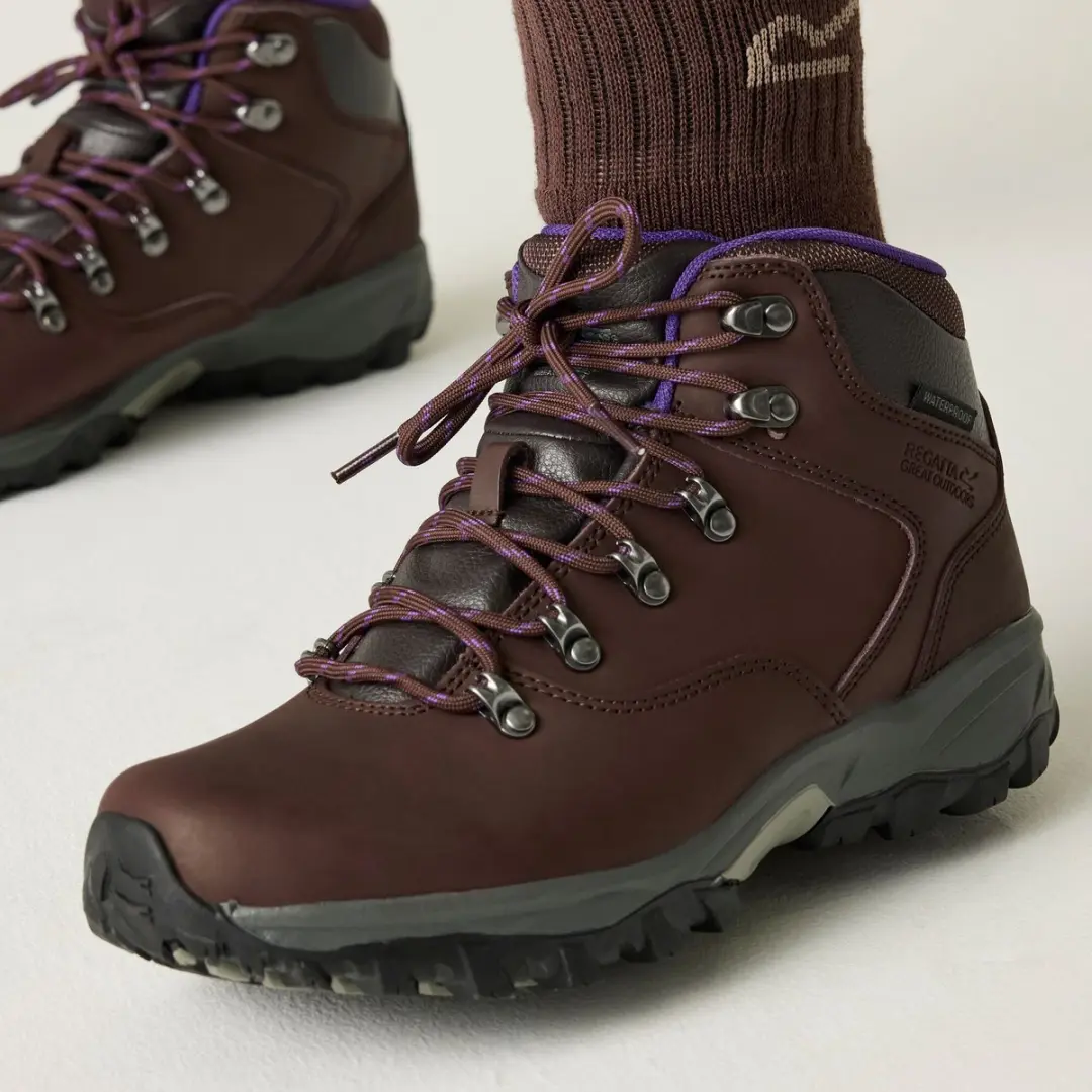 Regatta Bainsford Wandelschoenen Dames - Bruin - afbeelding 6 van 6