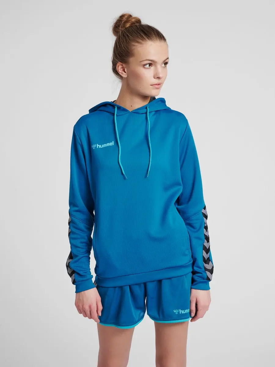Hummel hmlAUTHENTIC Poly Hoodie - Dames - XS - Celestial - afbeelding 4 van 6