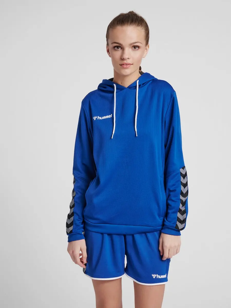 Hummel hmlAUTHENTIC Poly Hoodie - Dames - True Blue - S - afbeelding 4 van 6