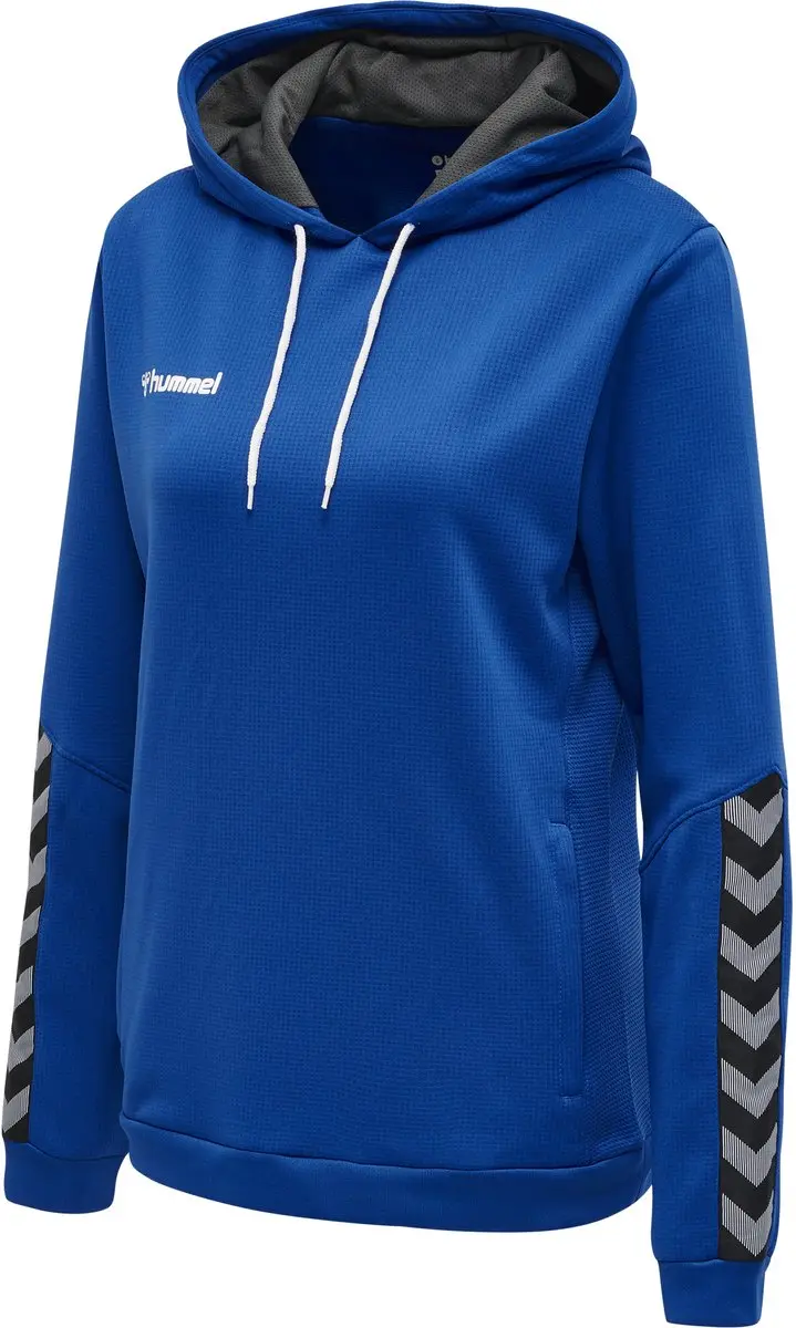 Hummel hmlAUTHENTIC Poly Hoodie - Dames - True Blue - S - afbeelding 2 van 6