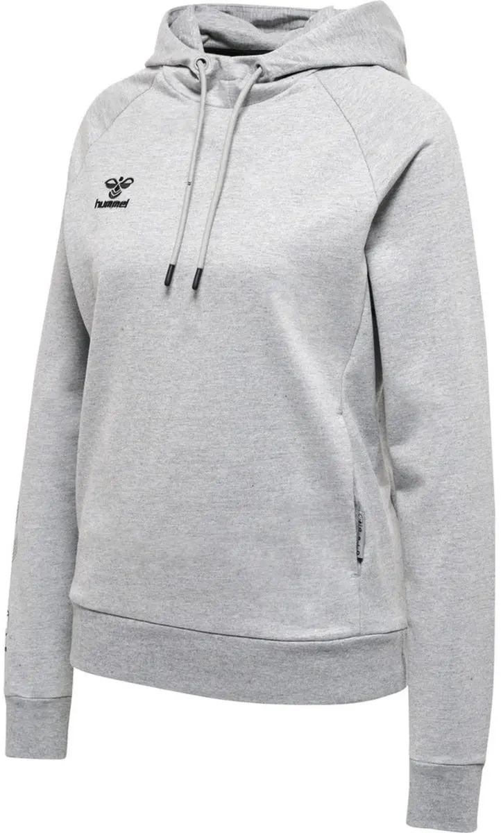 Hummel Move Grid Dameshoodie - Grijs