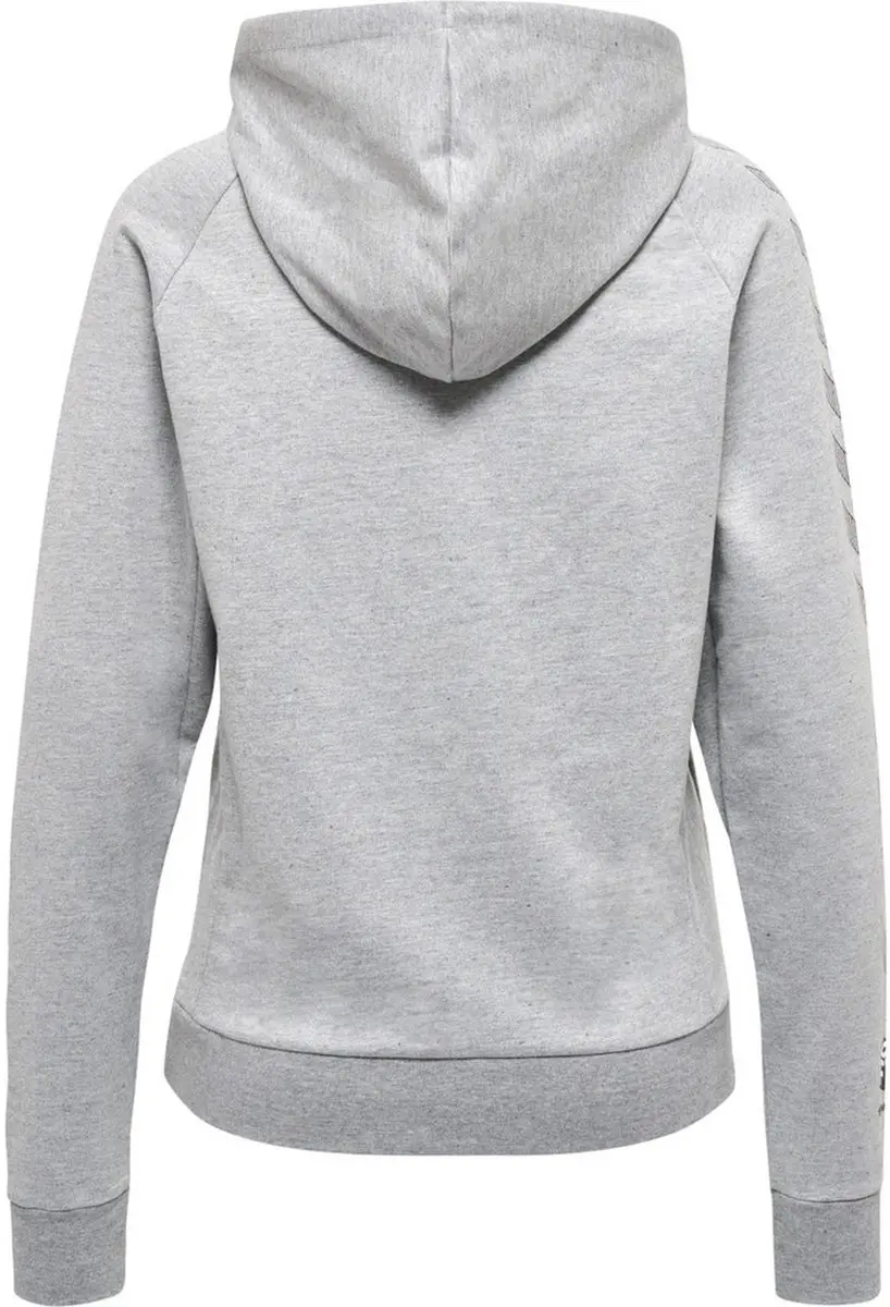 Hummel Move Grid Dameshoodie - Grijs - afbeelding 3 van 3