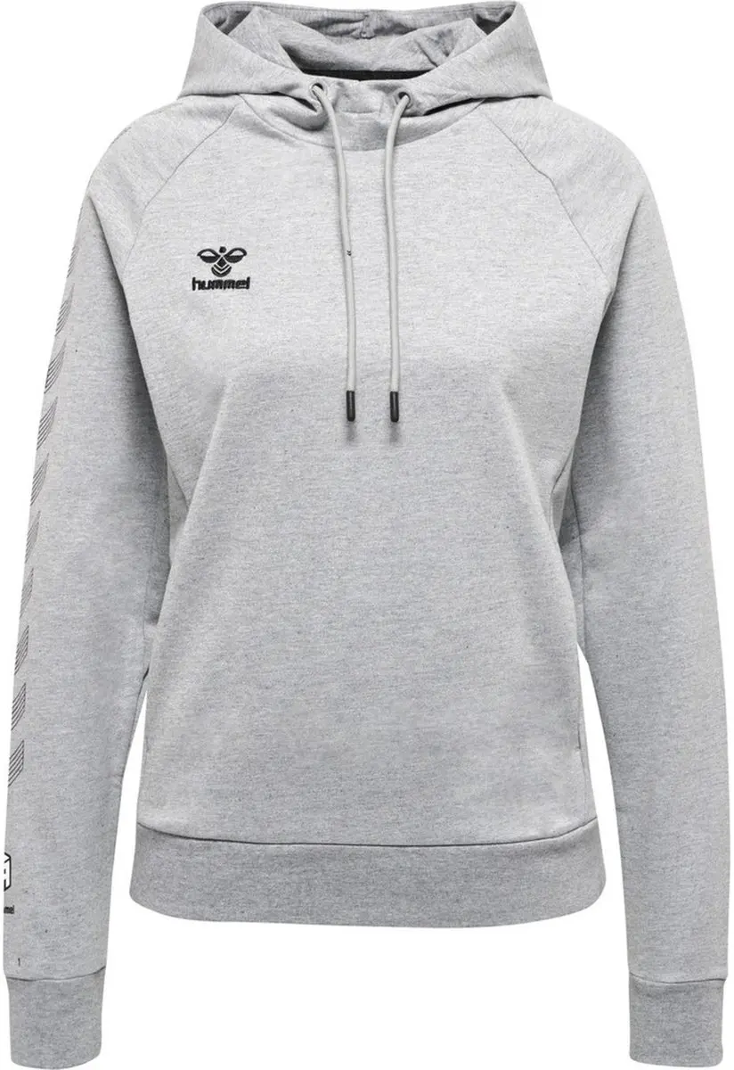 Hummel Move Grid Dameshoodie - Grijs - afbeelding 2 van 3