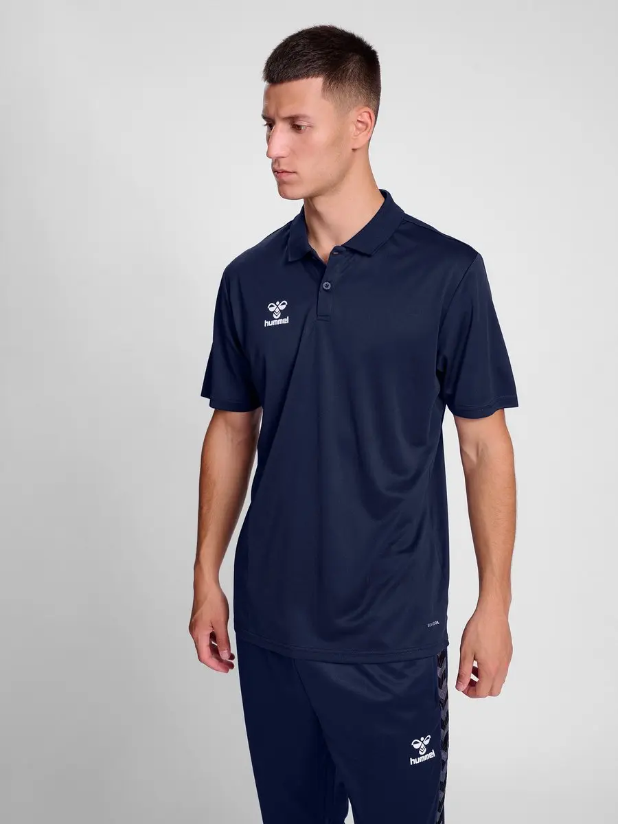 Hummel Essentiële Polo - Marine - XXL - afbeelding 5 van 6