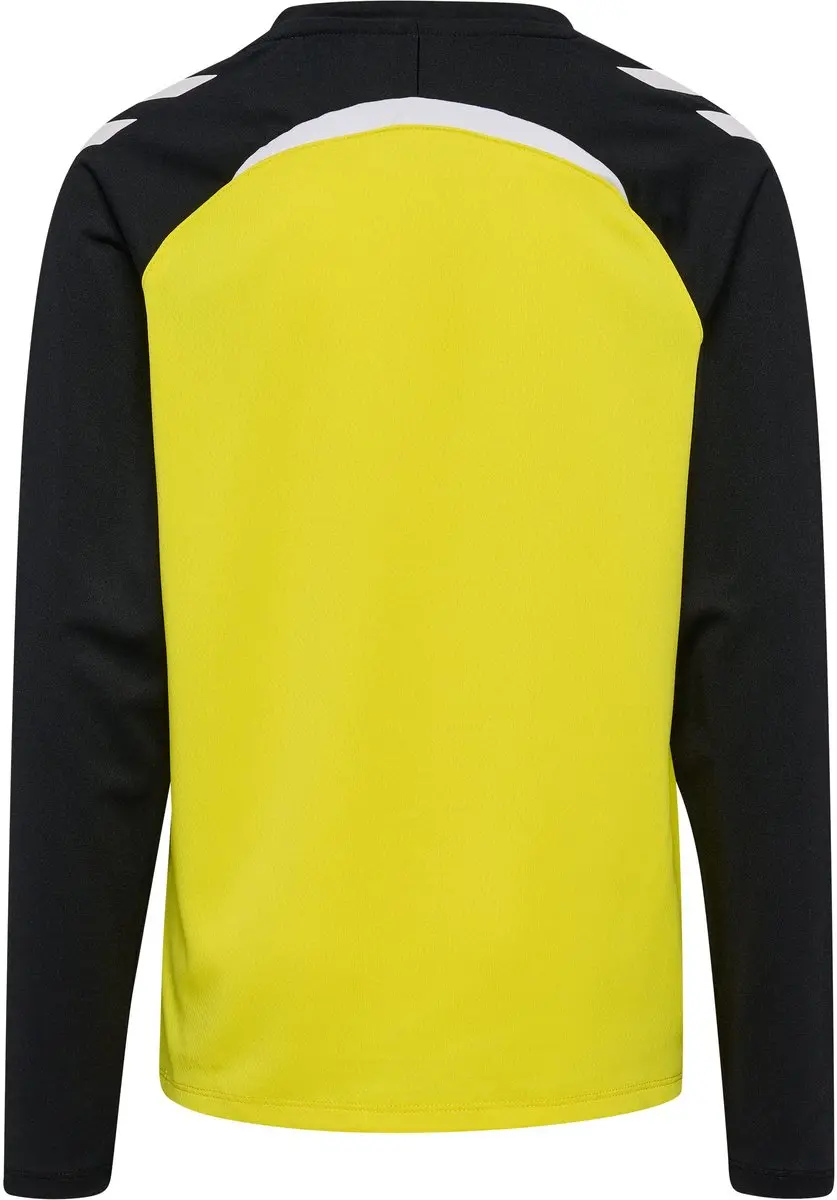 Hummel Lead 2.0 Crew Kindertrui - 128 - Geel/Zwart - afbeelding 3 van 6