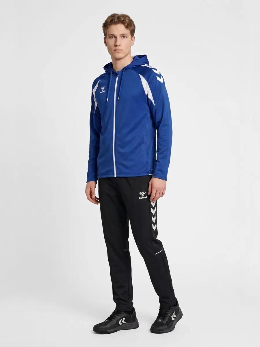 Hummel Core 2.0 Zip Hoodie M - True Blue/Wit - afbeelding 6 van 6