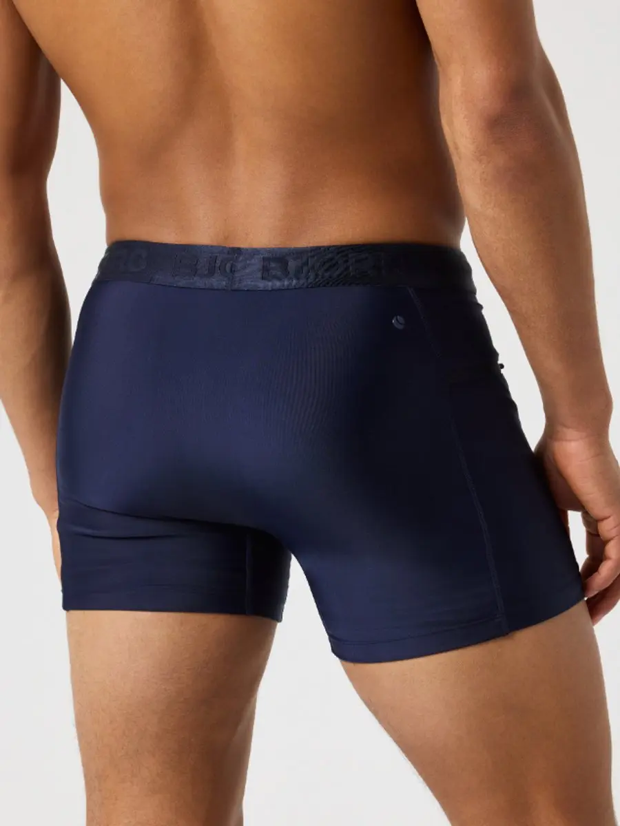 Björn Borg Stretch Zwemboxer Heren - XL - Donkerblauw - afbeelding 4 van 6