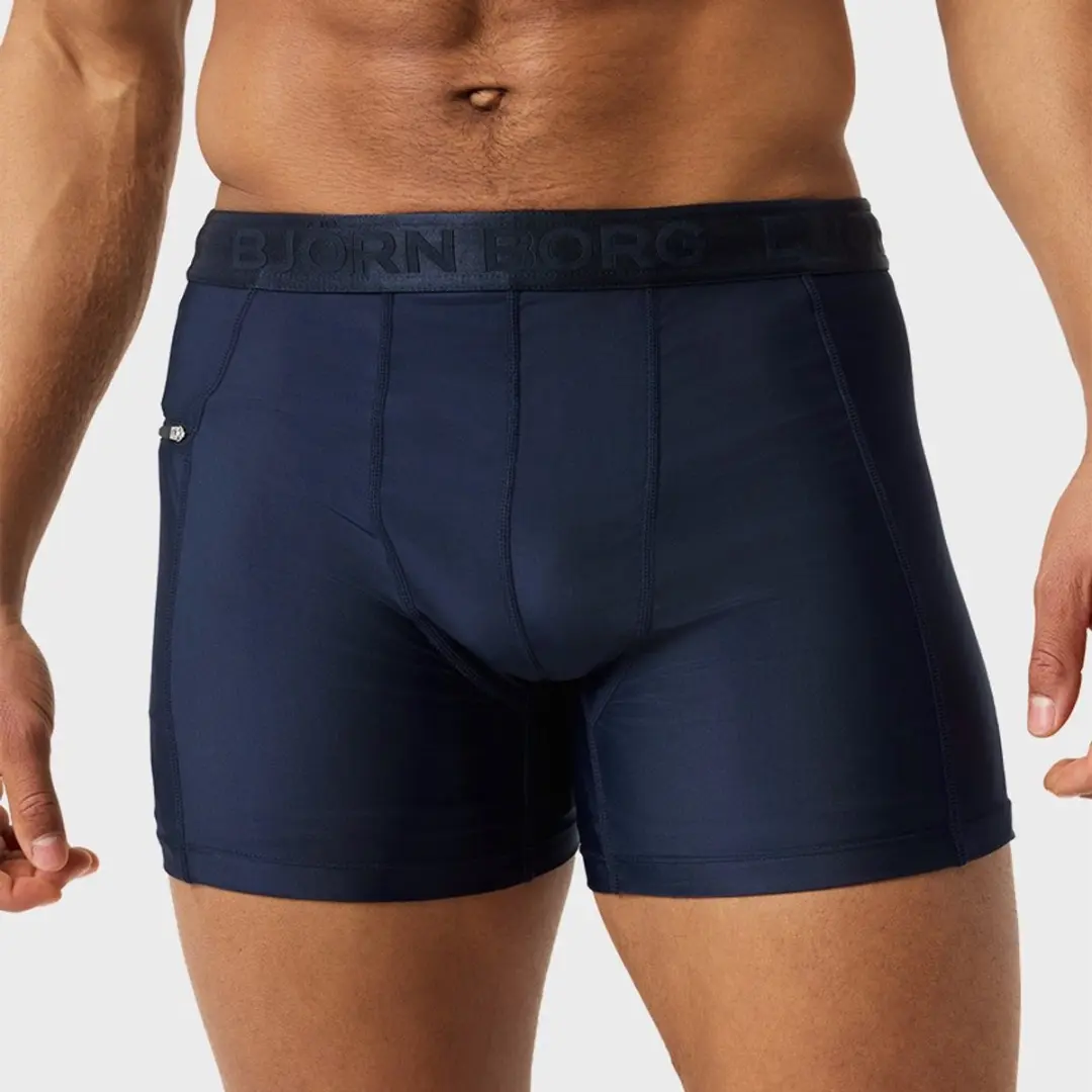 Björn Borg Stretch Zwemboxer Heren - XL - Donkerblauw - afbeelding 5 van 6