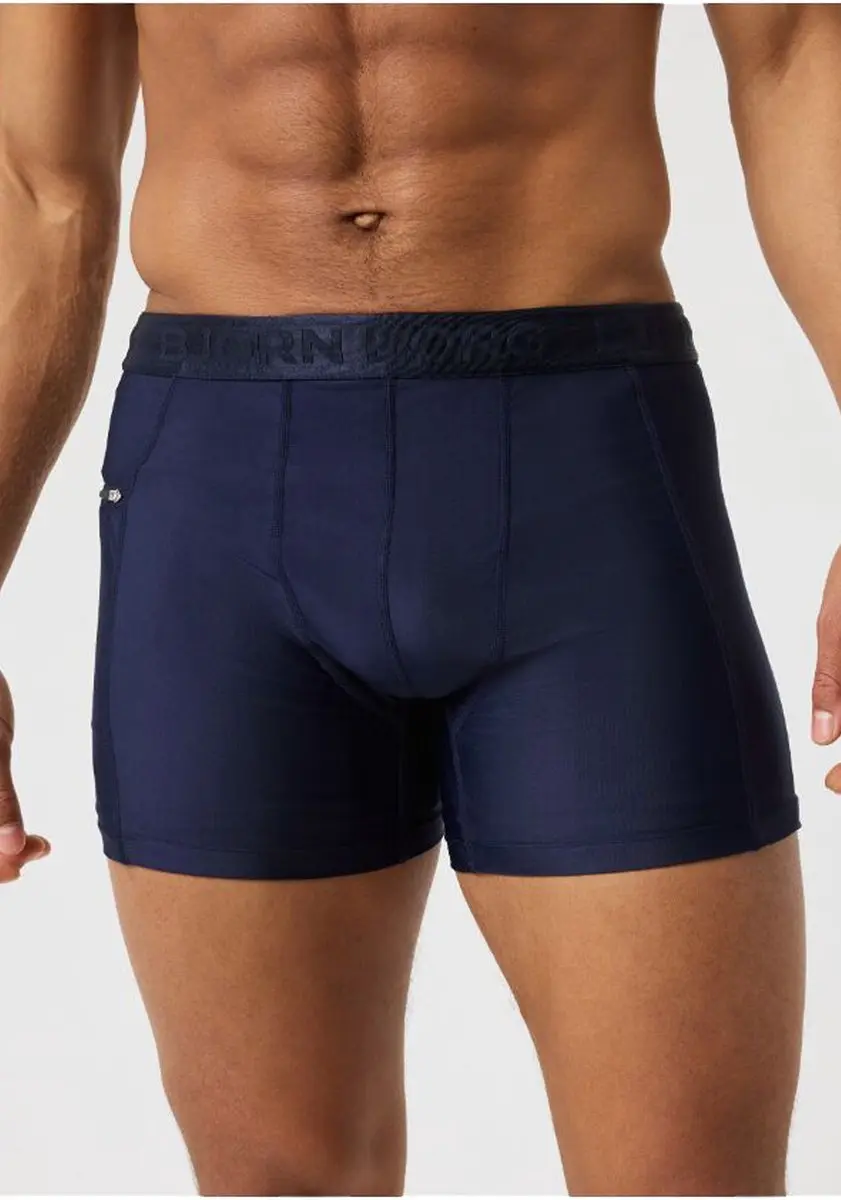 Björn Borg Stretch Zwemboxer Heren - XL - Donkerblauw - afbeelding 2 van 6