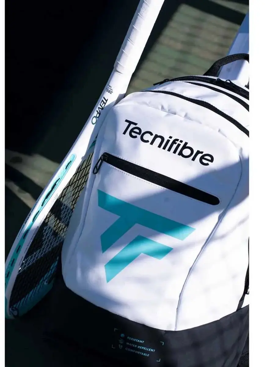 Tecnifibre Tour Endurance Rugzak 30L - Wit/Lichtblauw - afbeelding 4 van 4