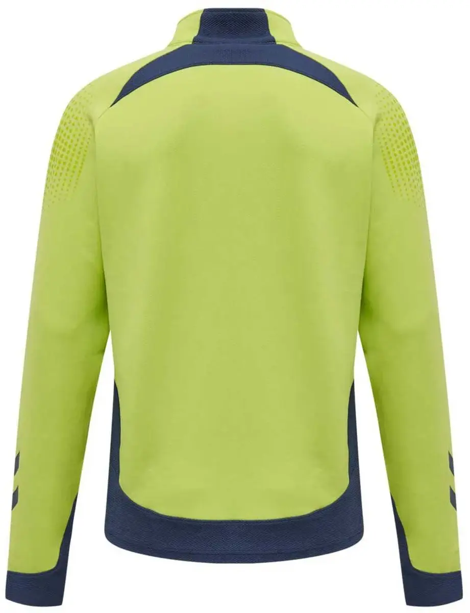 Hummel HmlLEAD Half Zip - Lime Punch - afbeelding 4 van 6