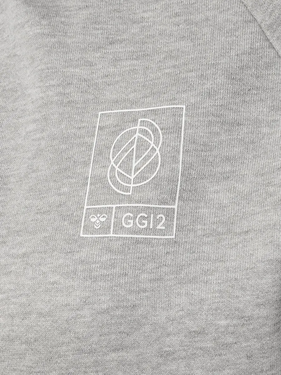 Hummel GG-12 Sweatshirt Dames - Grijs Melange - afbeelding 4 van 6