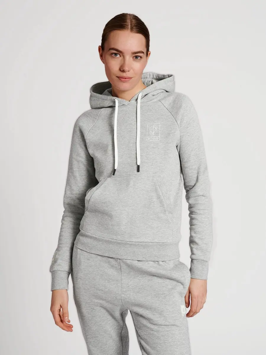 Hummel GG-12 Sweatshirt Dames - Grijs Melange - afbeelding 5 van 6