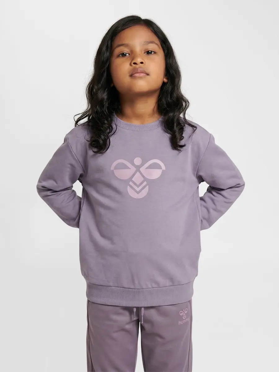 Hummel Junior Sweatshirt Tukas - GRAY RIDGE - afbeelding 5 van 6