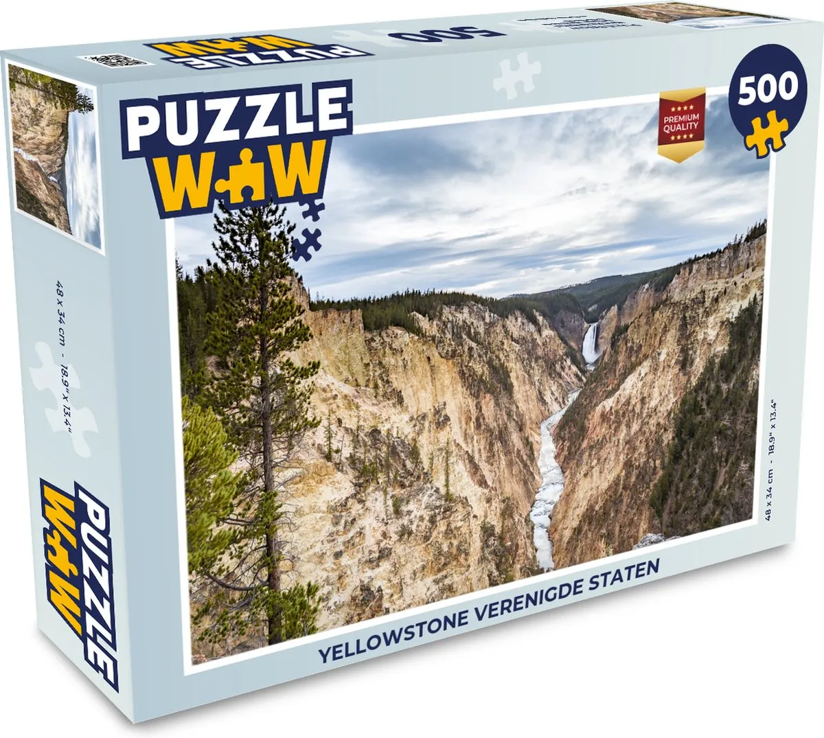 PuzzleWow Yellowstone Legpuzzel 500 Stuks