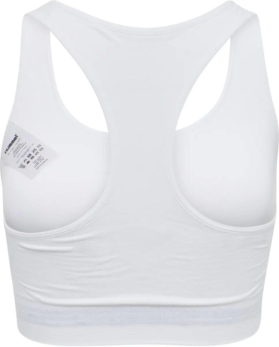 Hummel Tif Seamless Sportbeha - Wit Dames L - afbeelding 3 van 6