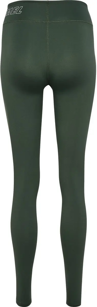 Hummel Fundamental Mid Waist Tights - S - Climbing Ivy - afbeelding 3 van 6