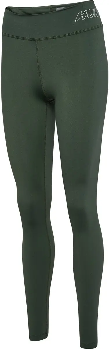 Hummel Fundamental Mid Waist Tights - S - Climbing Ivy - afbeelding 2 van 6