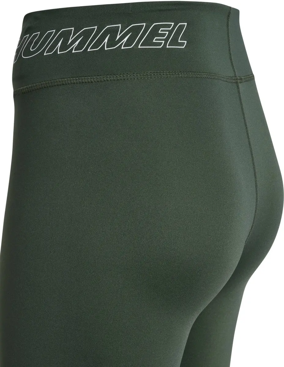 Hummel Fundamental Mid Waist Tights - S - Climbing Ivy - afbeelding 4 van 6