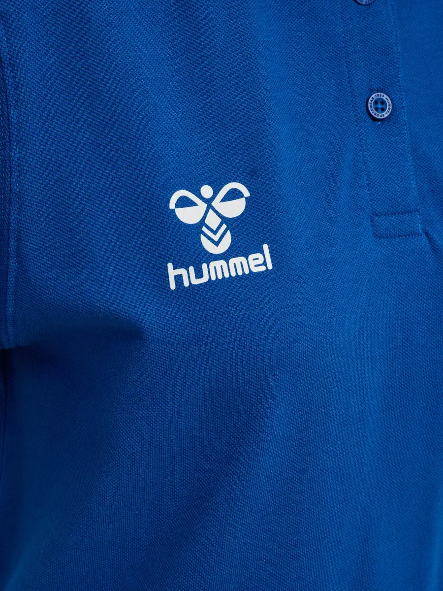 Hummel Go 2.0 Chevron Damespolo - True Blue - afbeelding 2 van 6