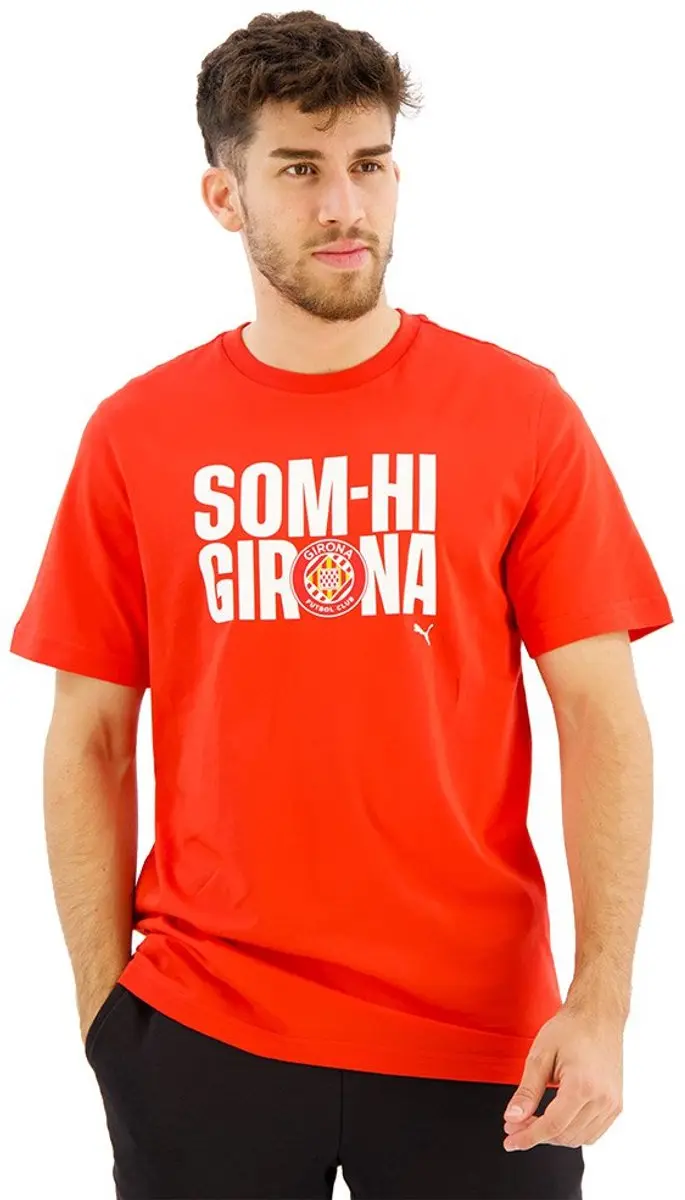 Puma Som-hi Girona Fc T-shirt Met Korte Mouwen Rood 2XL