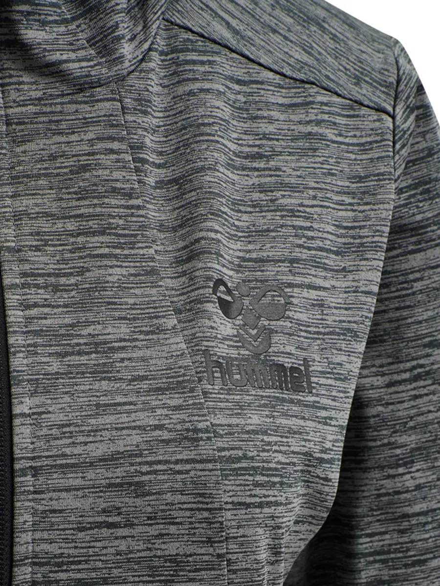 Hummel Selby Zip Hoodie - DARK GREY MELANGE - afbeelding 4 van 6