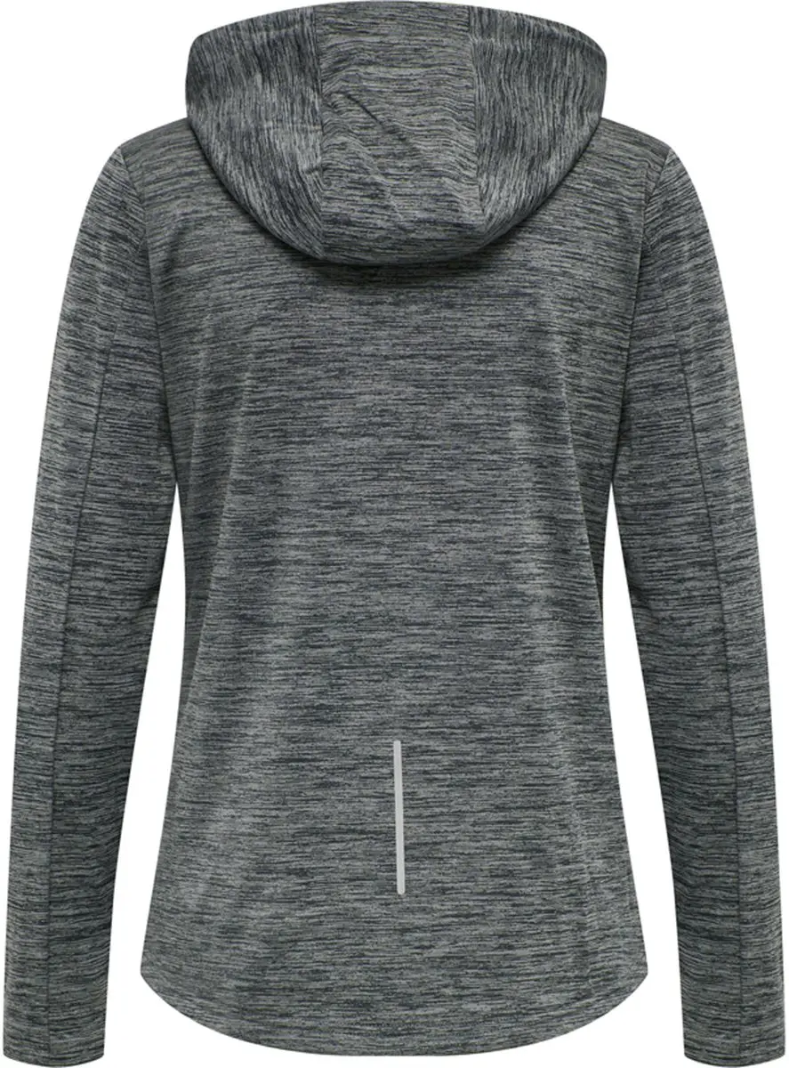 Hummel Selby Zip Hoodie - DARK GREY MELANGE - afbeelding 3 van 6