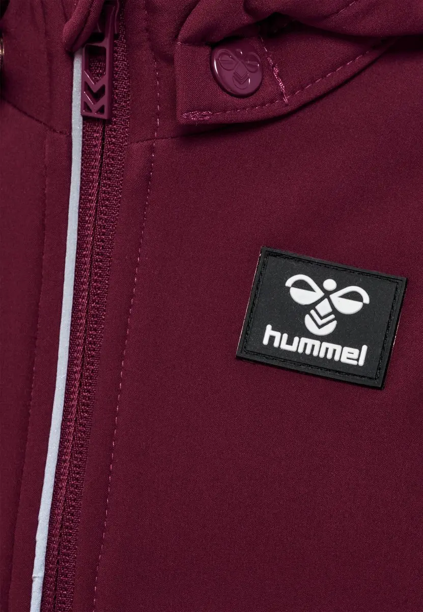 Hummel Mars Tex Mini Softshell Jacket 98 - Windsor Wine - afbeelding 4 van 6