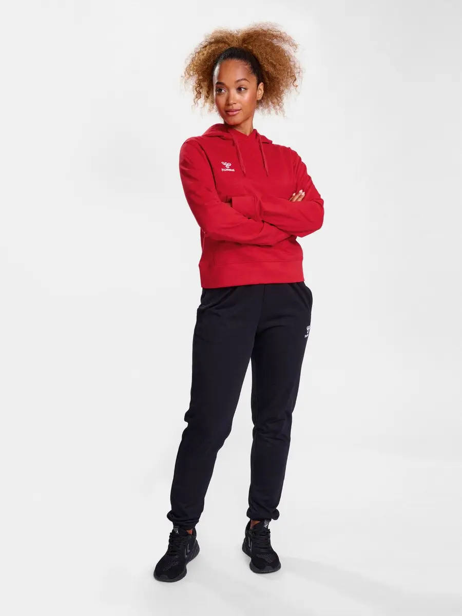 Hummel Go 2.0 Dames Hoodie - True Red - afbeelding 6 van 6