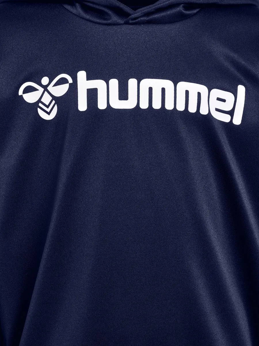 Hummel Hmllogo Hoodie Kids - Marine - afbeelding 4 van 6