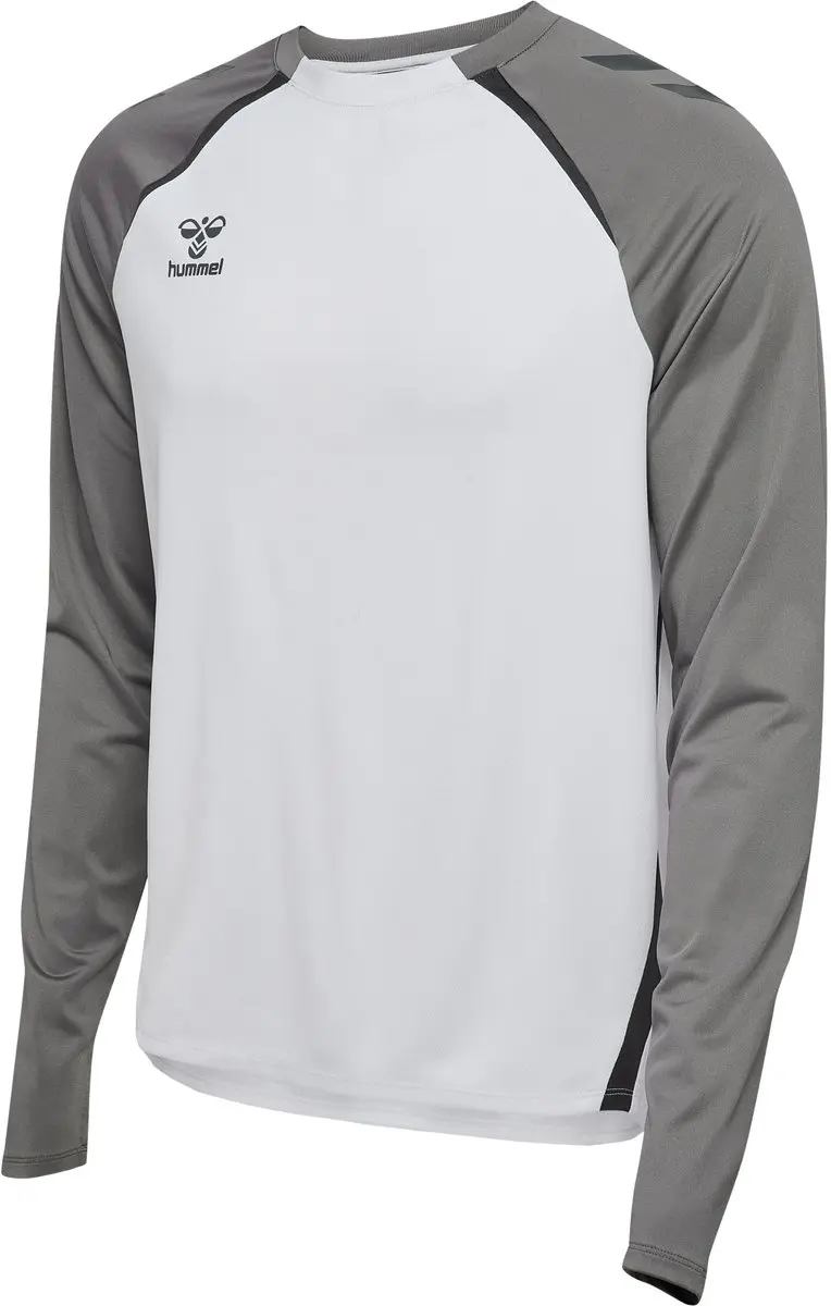 Hummel Lead 2.0 Crew Sweat XXL - Wit/Grijs - afbeelding 2 van 6