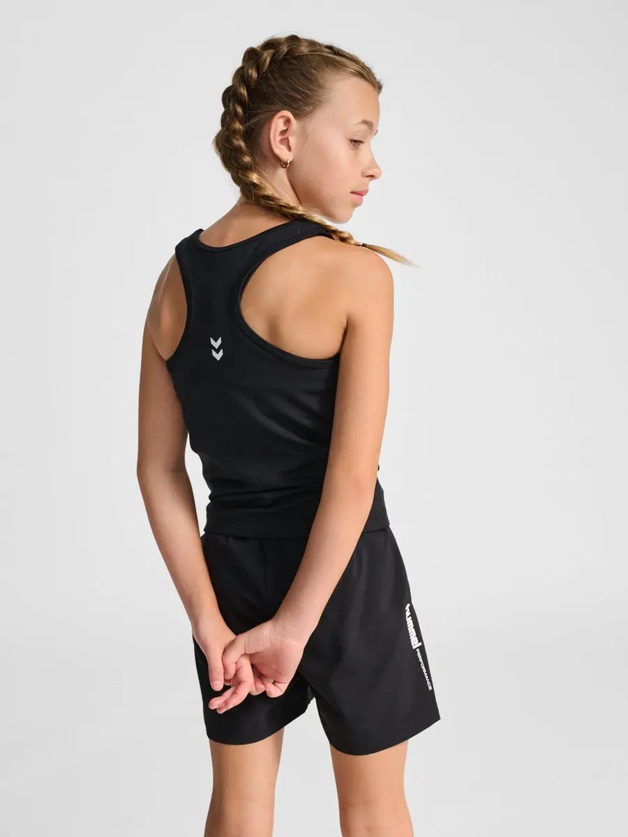 Hummel Pulse Top Meisjes - 158 - Zwart - afbeelding 5 van 6