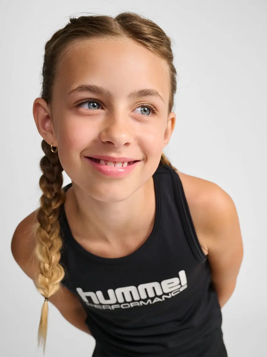 Hummel Pulse Top Meisjes - 158 - Zwart - afbeelding 6 van 6
