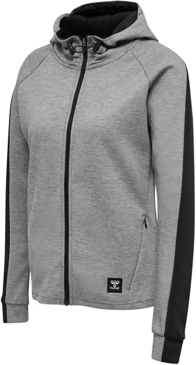 Hummel Essi Hoodie - Grijs Dames XS - afbeelding 2 van 6