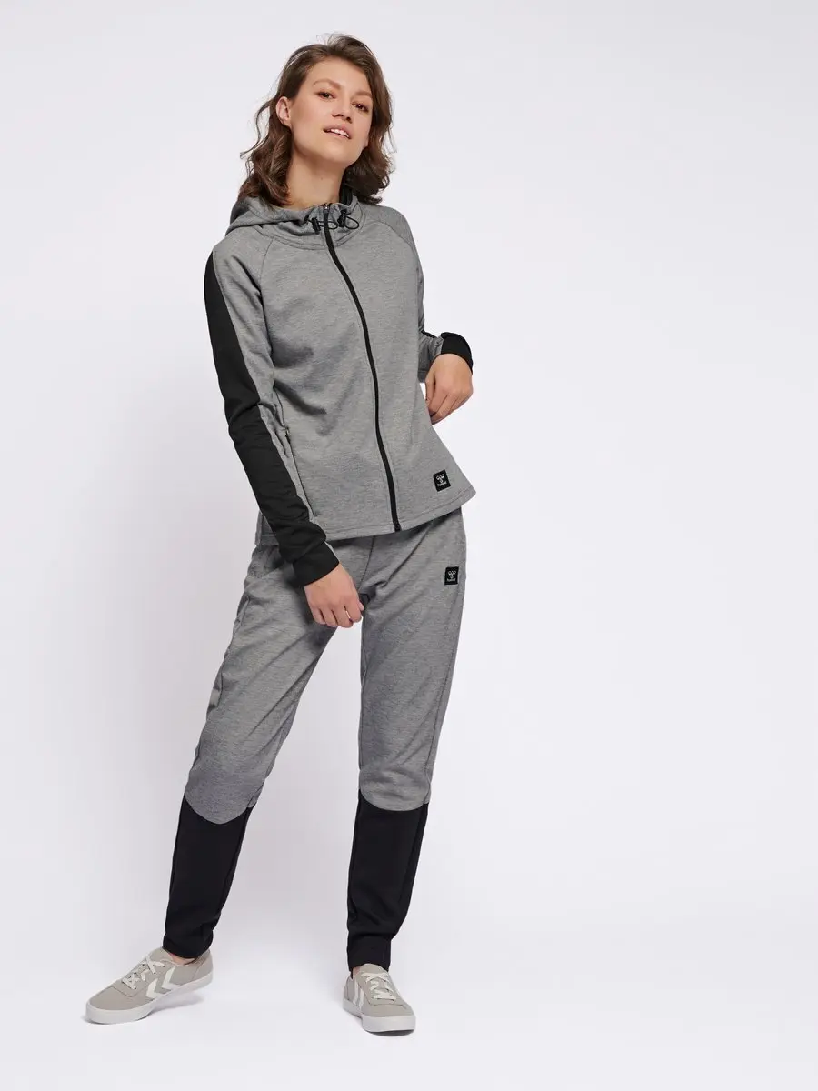 Hummel Essi Hoodie - Grijs Dames XS - afbeelding 6 van 6