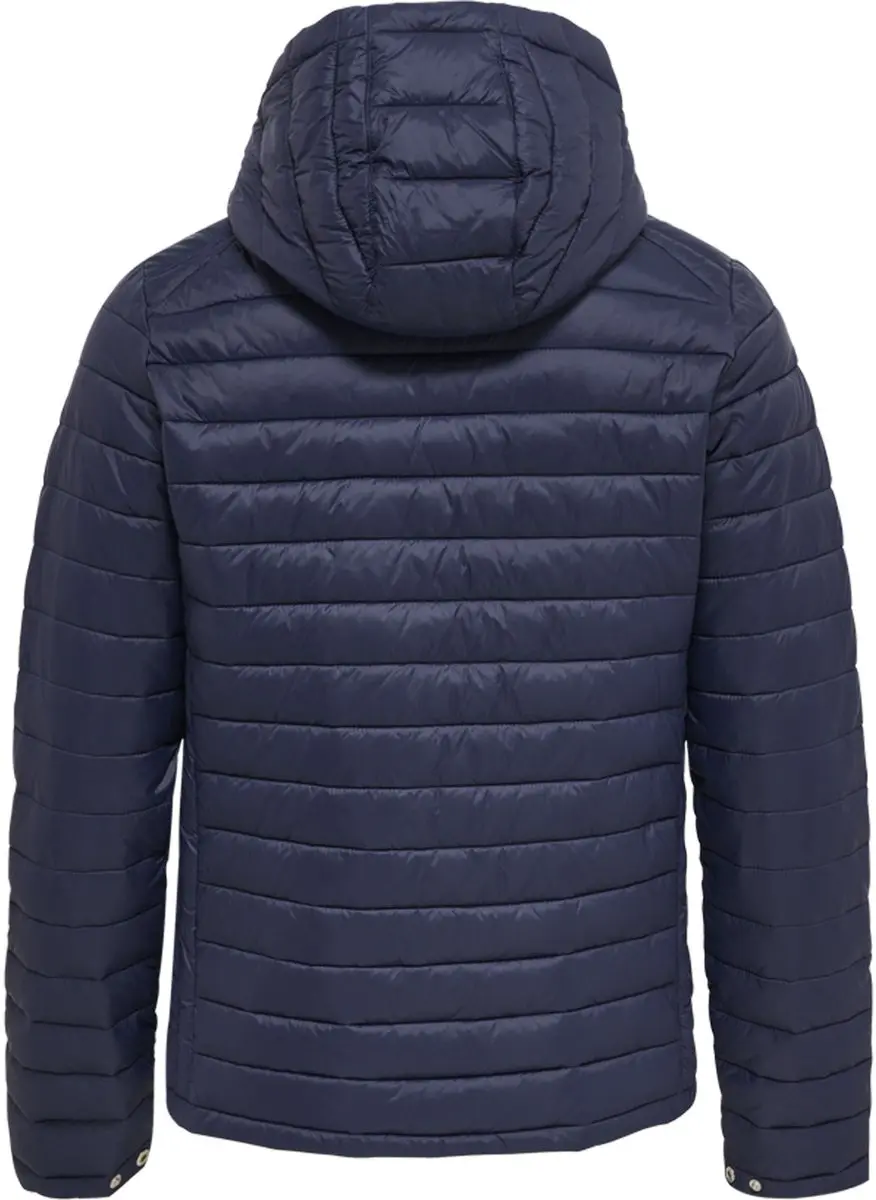Hummel Red Quilted Hood Jacket - Marine - XL - afbeelding 3 van 6