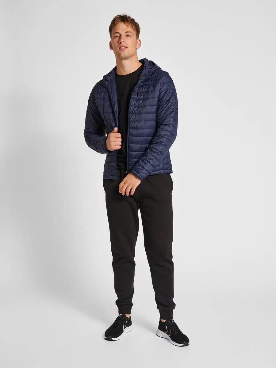 Hummel Red Quilted Hood Jacket - Marine - XL - afbeelding 6 van 6