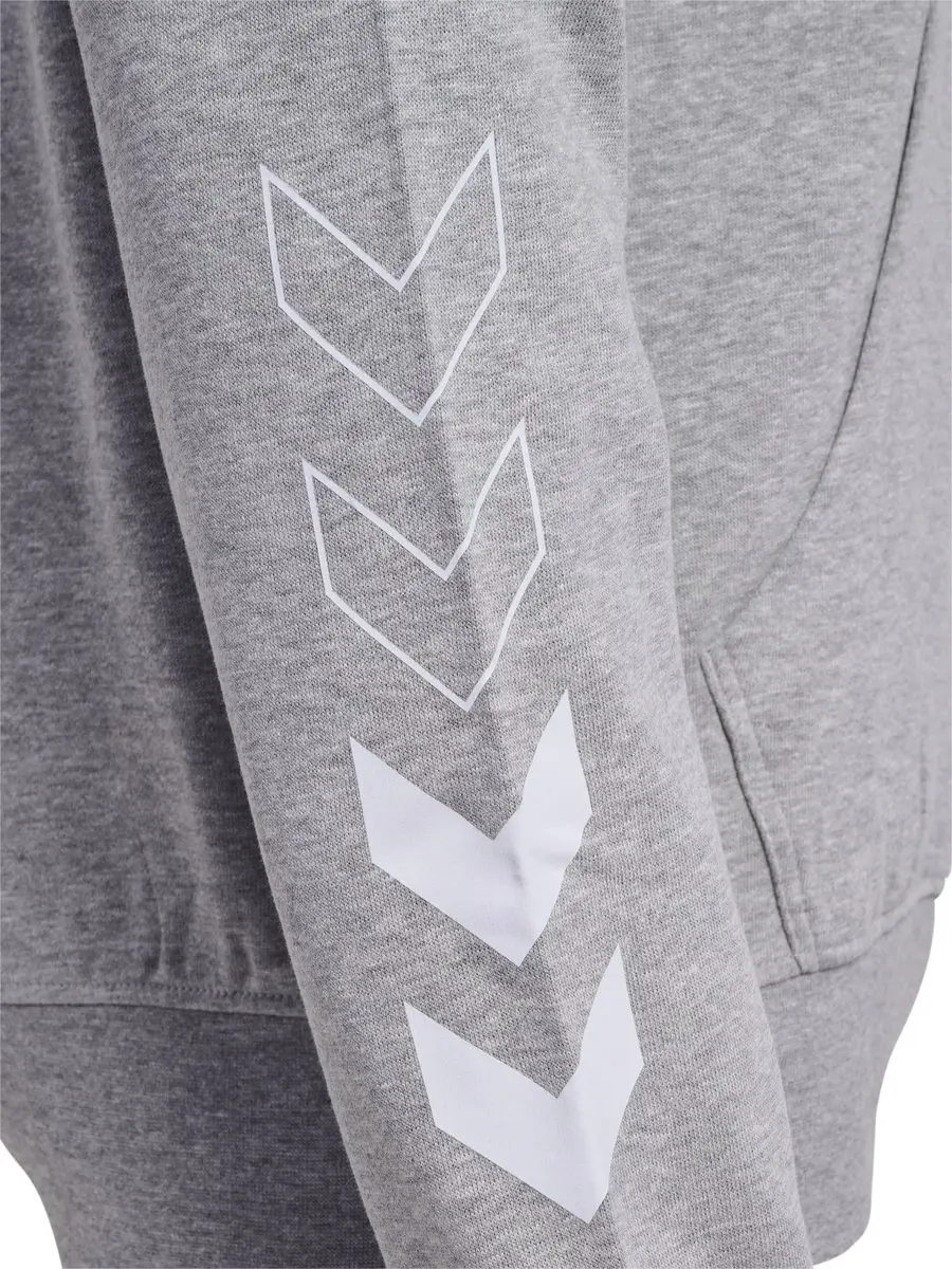 Hummel Elemental Hoodie - Grijs melange - afbeelding 4 van 6