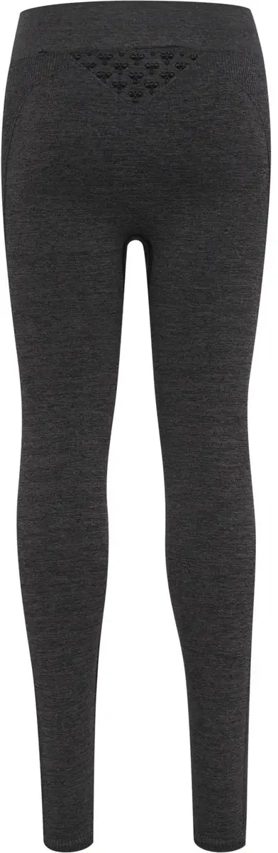Hummel Ci Junior Naadloze Meisjeslegging 122 - Zwart melange - afbeelding 5 van 6