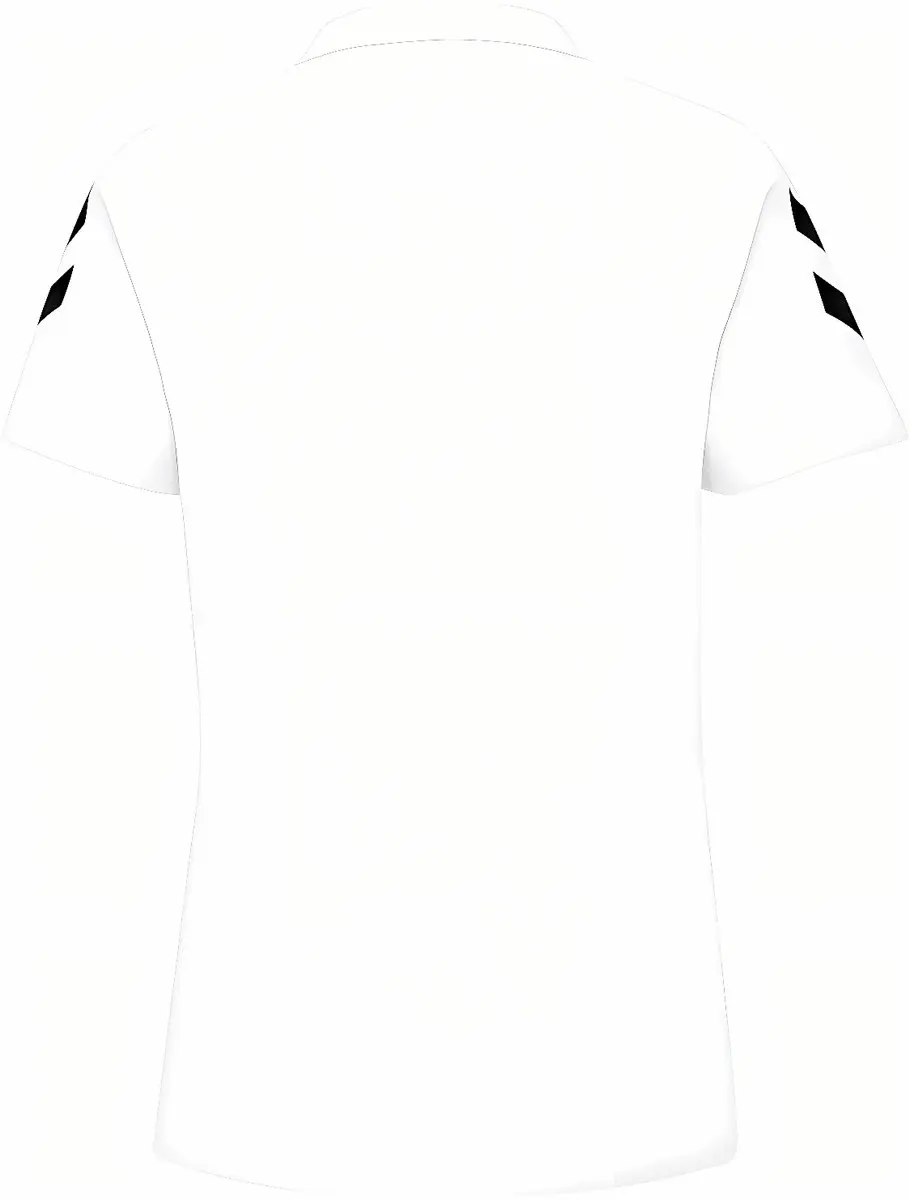 Hummel hmlGO Cotton Polo Dames - XL - Wit - afbeelding 6 van 6