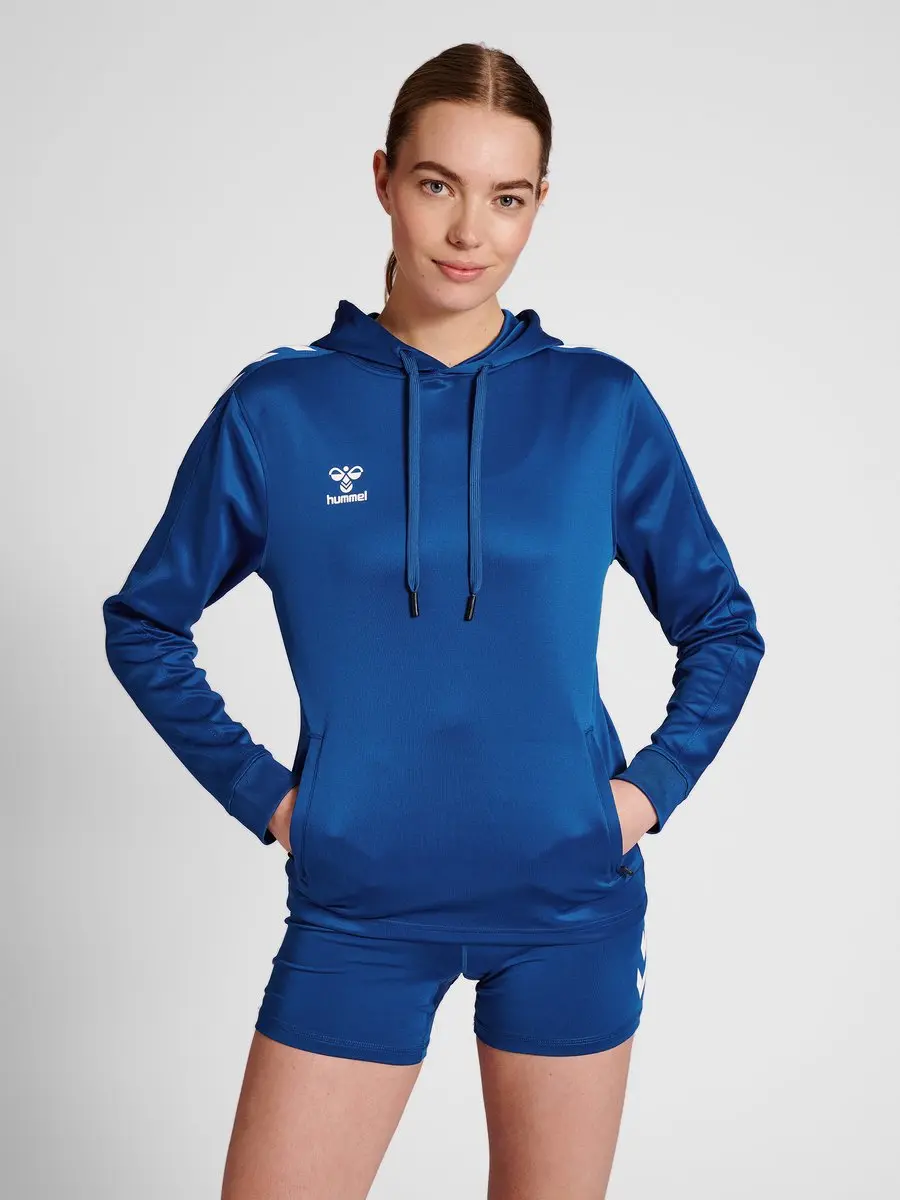 Hummel Core XK Poly Sweatshirt Vrouw - True Blue - afbeelding 6 van 6