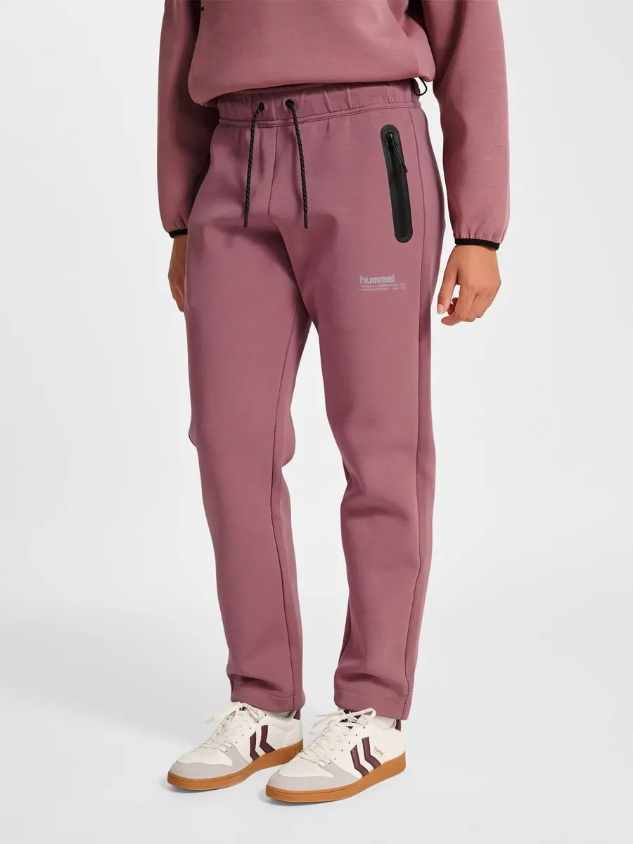 Hummel Tech Fleece Joggingbroek XS - Paars - afbeelding 5 van 6