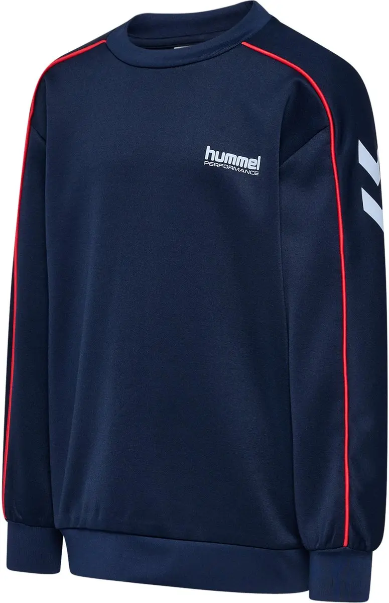 Hummel Interlock Crewneck - DRESS BLUES - afbeelding 2 van 6