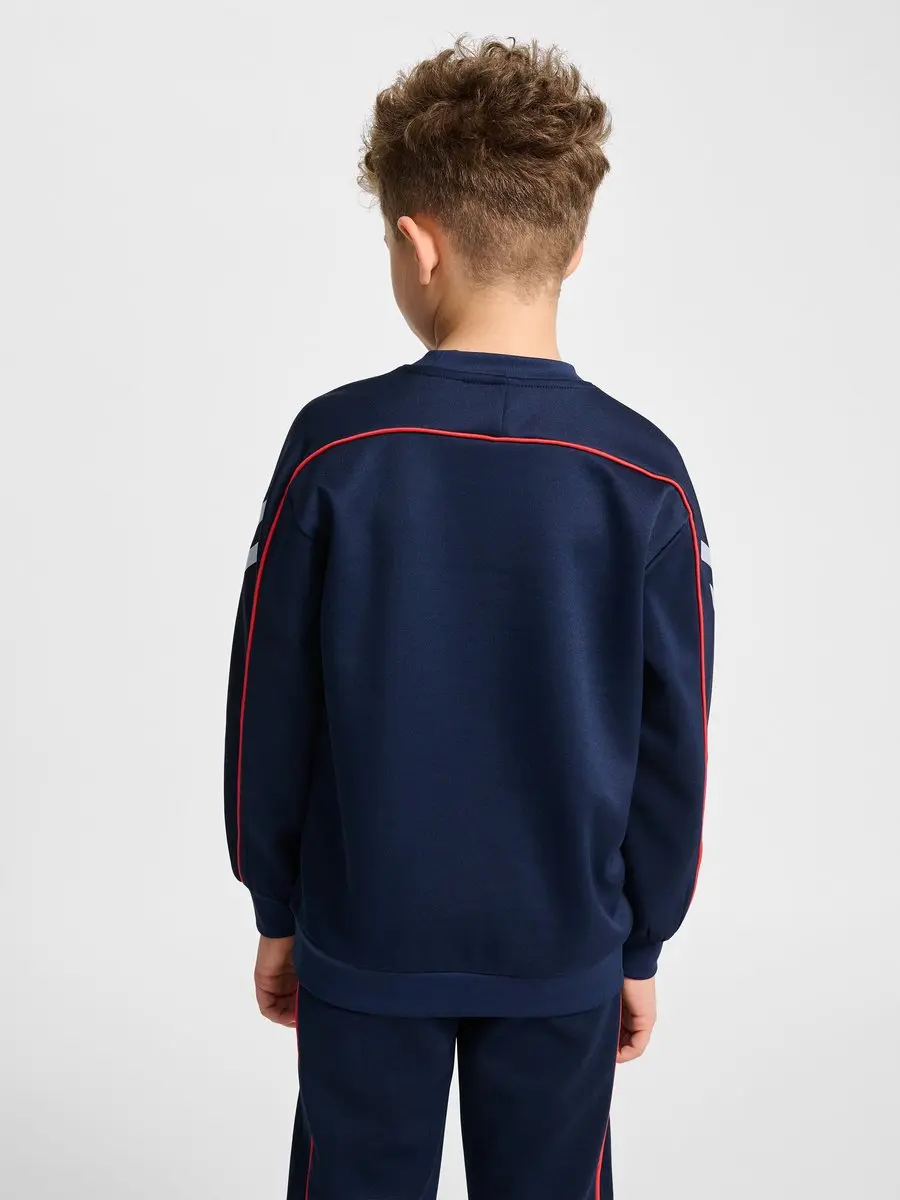 Hummel Interlock Crewneck - DRESS BLUES - afbeelding 6 van 6