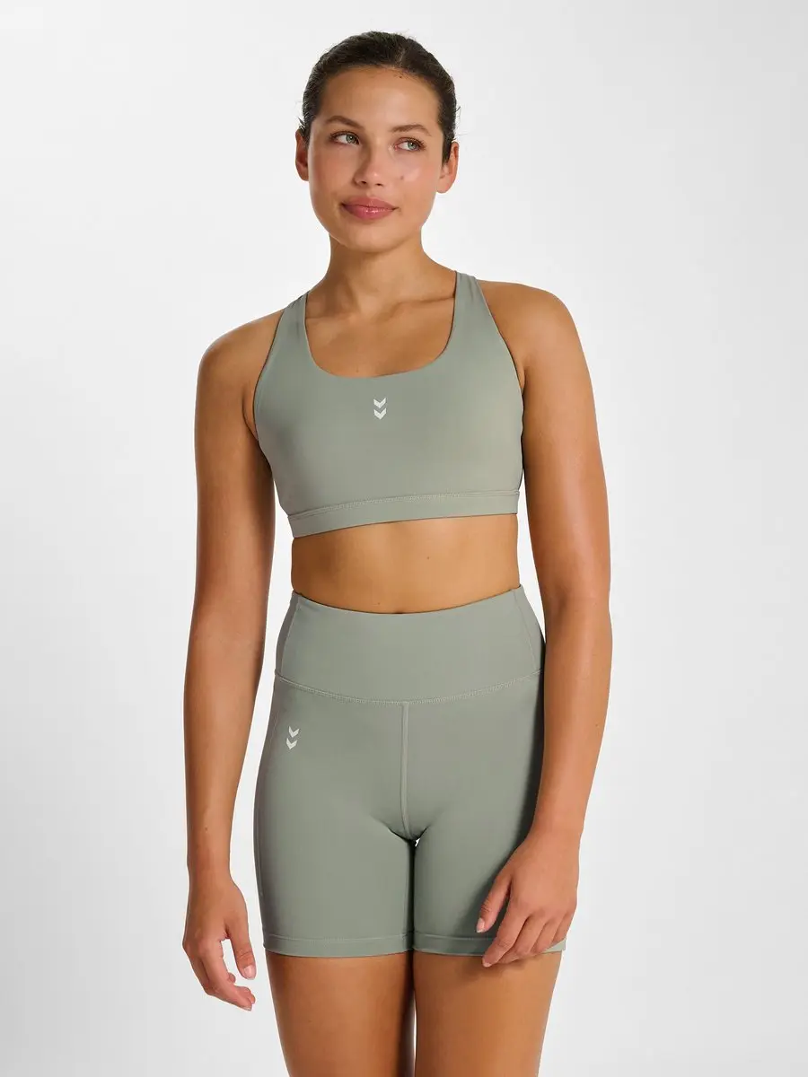 Hummel Impact Strap Bra - S - Seaglass - afbeelding 6 van 6