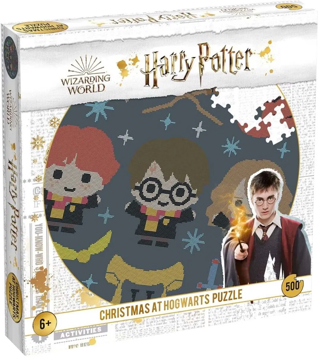Harry Potter Ronde Puzzel Zweinstein 500 Stuks - 50cm Veelkleurig - afbeelding 6 van 6