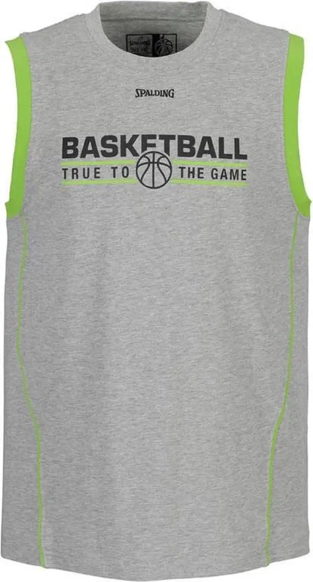 Spalding Team Tanktop Rood/Zwart XXL - afbeelding 4 van 6